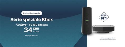 Série Spéciale BBox ou Livebox