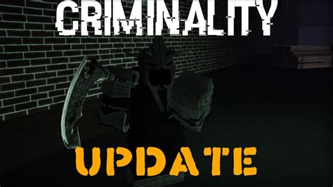 Criminality New Update Be Like Youtube