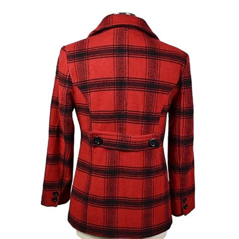 Chadwicks Jackets Coats Chadwick Of Boston Red Buffalo Plaid