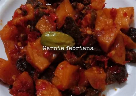 Resep Kentang Balado Ati Ampela Oleh Ernie Febriana Cookpad