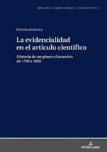 La Evidencialidad En El Art Culo Cient Fico By Margarita Natalia