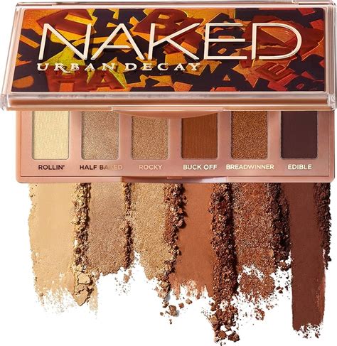 URBAN DECAY Naked Mini Eyeshadow Palette 6 Shades Great For Travel