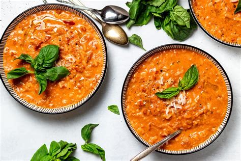 Quick Tomato Rice Soup A Cozy Quick And Easy Meal Jo Eats