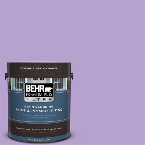 BEHR Premium Plus Ultra 1 Gal P570 3 Flower Girl Satin Enamel