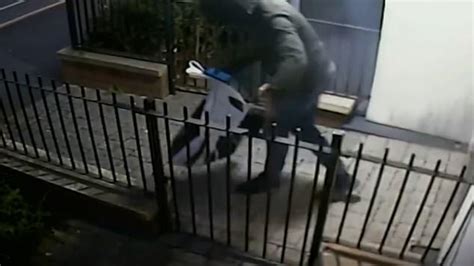 Chilling Footage Shows Knife Wielding Rapist Minutes Before He Brutally