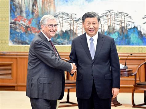 Xi Jinping se reúne con Bill Gates