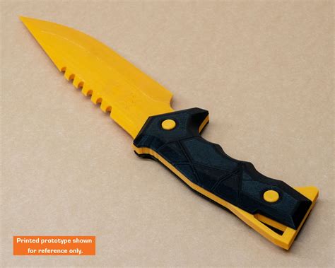 Valorant Tactical Knife 3d Model Stl File For 3d Printing Etsy