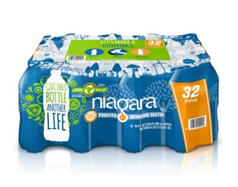 Niagara® Purified Drinking Bottled Water 32 Bottles 16 9 Fl Oz