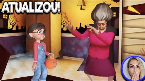 Atualizou A PROFESSORA MALVADA VAMPIRA Me PEGOU Scary Teacher YouTube