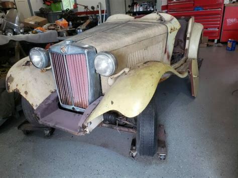 1953 MG TD Parts or Project Barn Find - Classic MG T-Series 1953 for sale