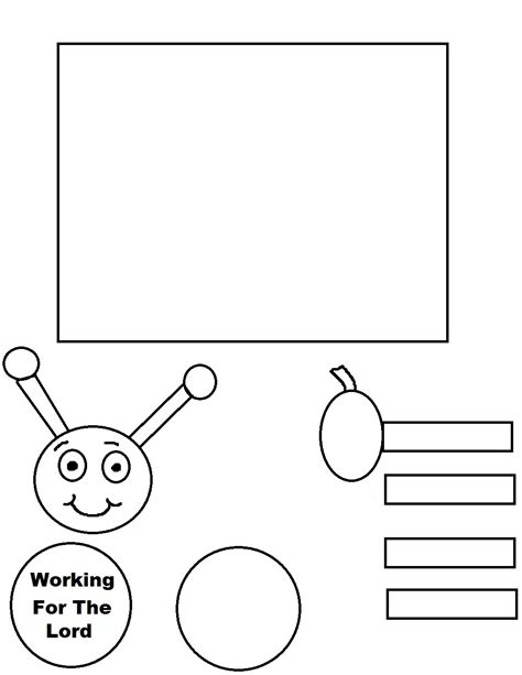 Printable Ant Craft Template Printable Templates