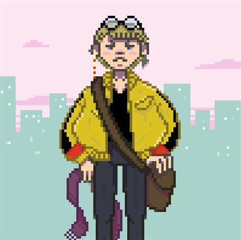 Oc Self Portrait Trying Out Pixel Art For The First Time Rpixelart