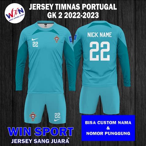 Jual Jersey Sepak Bola TIMNAS PORTUGAL GK KIPER 2 Edisi Lengan Panjang