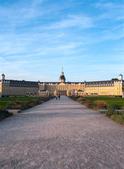 Facade of the Karlsruhe Palace, Karlsruhe, Germany · Free Stock Photo