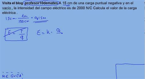 Ley De Coulomb 09 Campo Eléctrico Ejercicio 05 Youtube