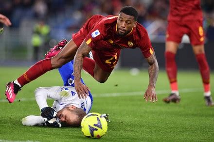 Georginio Wijnaldum Roma During Serie Match Editorial Stock Photo