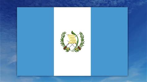 National Anthem Of Guatemala Himno Nacional De Guatemala Instrumental Youtube