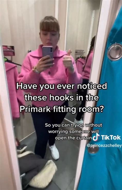 Primark employee shares hidden changing room feature leaving shoppers
