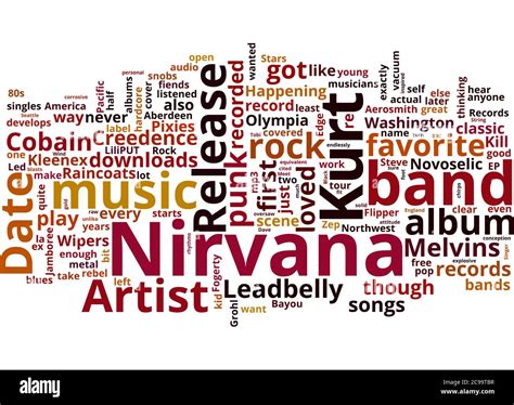 Nirvana Word High Resolution Stock Photography And Images Alamy