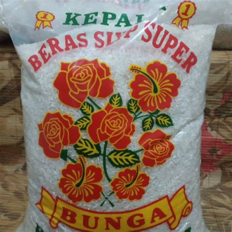 Jual Beras Slyp Super Cap Bunga Kg Shopee Indonesia