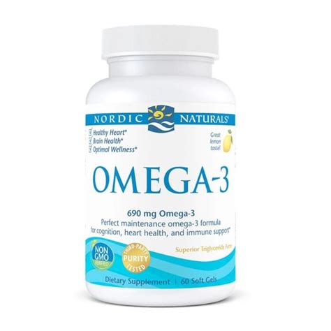 Nordic Naturals Omega-3 60S