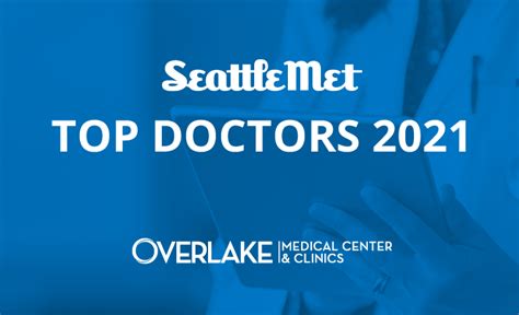 Seattle Met Names Providers At Overlake Medical Center Clinics As