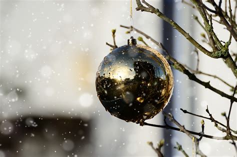 Christmas Ball Ornament Schnee Kostenloses Foto Auf Pixabay Pixabay