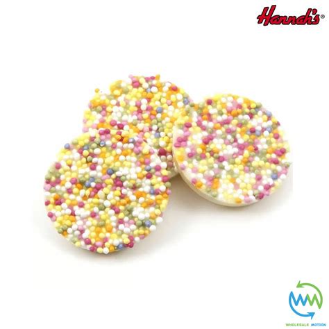 Hannahs White Chocolate Jazzles Bags Christmas Novelty Candy Button