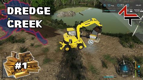 Gold Fever Fs First Small Gold Mining Steps On Dredge Creek