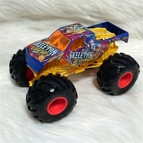 Mattel Toys Nwot Skeleton Crew Hot Wheels Monster Truck Scale Mattel Poshmark