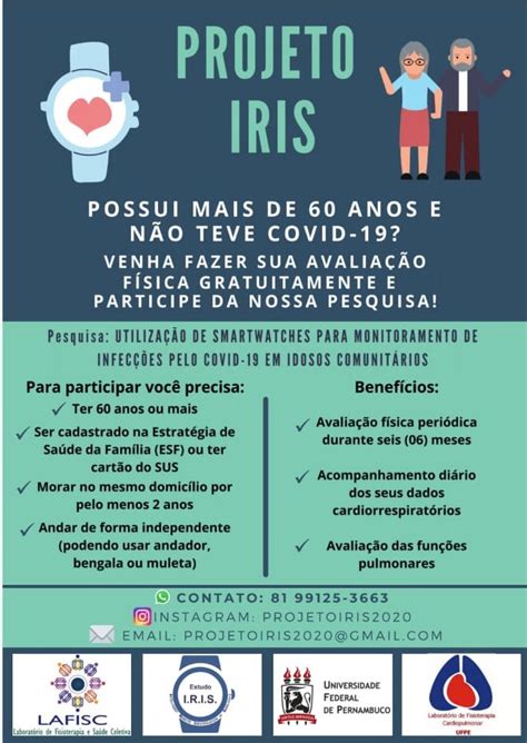 Ufpe On Twitter Projeto De Pesquisa Em Fisioterapia Sobre