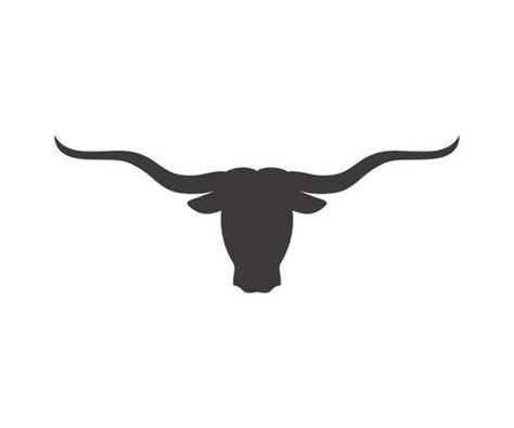 Longhorn Outline Vector Art, Icons, and Graphics for Free Download