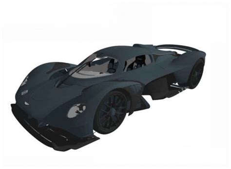 Aston Martin Valkyrie D Model Model Copy Default