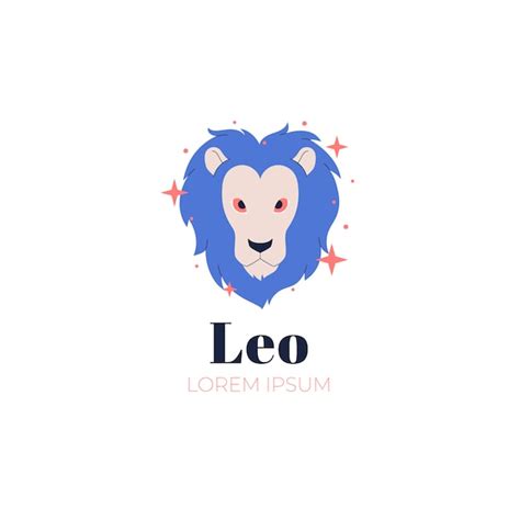 Premium Vector | Hand drawn flat design leo logo