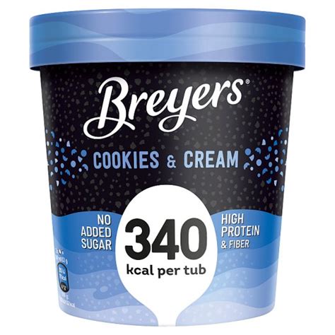 Breyers Delights Zmrzlina Cookies And Cream 465ml Tesco Potraviny