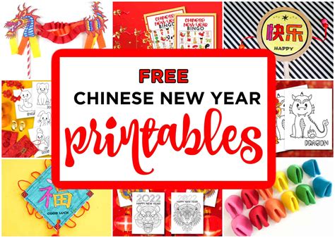 Free Chinese New Year Printables - Made with HAPPY