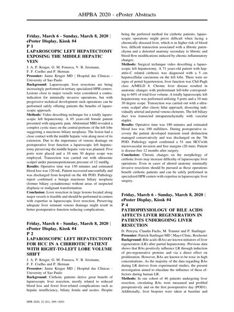 Pdf Laparoscopic Left Hepatectomy Exposing The Middle Hepatic Vein