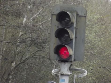 Bromsgrove Station Red Signal Having Ordered My Tickets Flickr