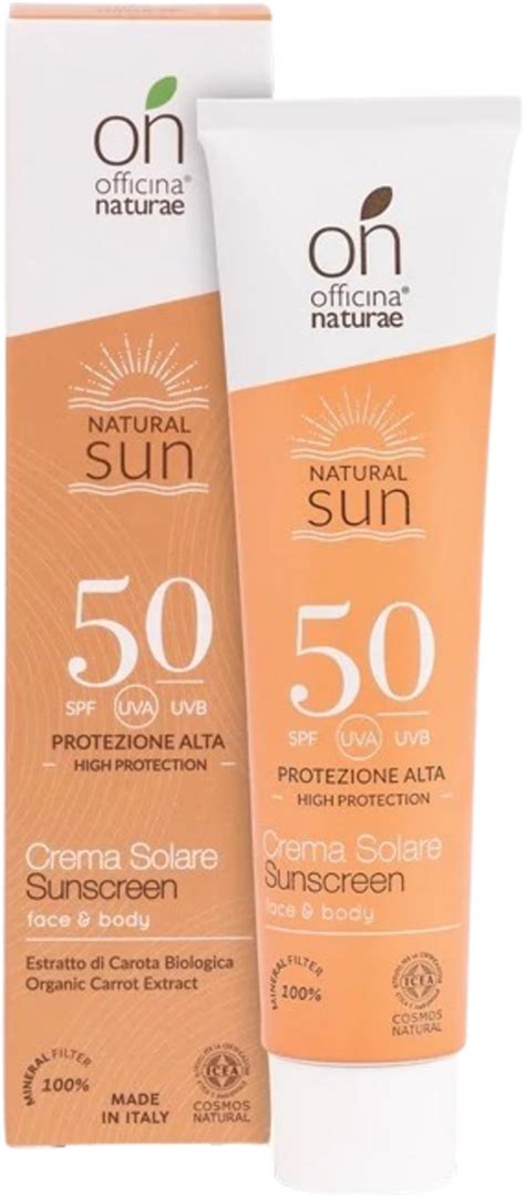 Officina Naturae OnSUN Crema Solare SPF 50 75 Ml Ecco Verde Italia