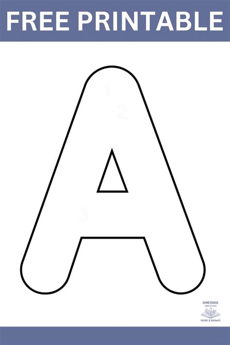 Bubble Letter A Uppercase Free Printable In 2023 Free Printable