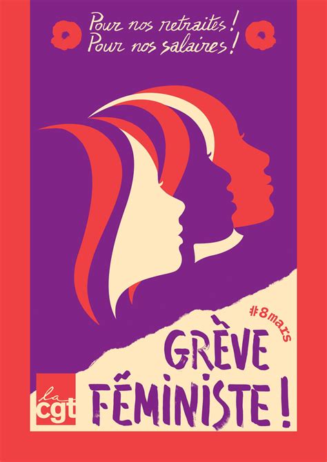 8 mars 2023 Grève féministe CGT Forum réfugiés