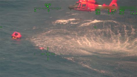 Dvids Images Coast Guard Rescues 3 People From Sunken Vessel Off