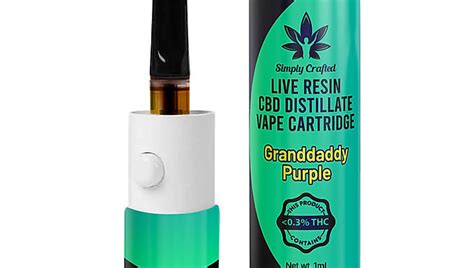 Granddaddy Purple Cbd Vape Cartridge Indica