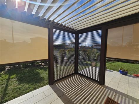 Pergola Bioclimatique Personnalis E Pergasol Lyon Rh Ne