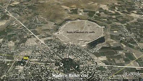 Ancient Balkh City. Cheshm-e-Shafa. Surkh Kotal. Barmaki