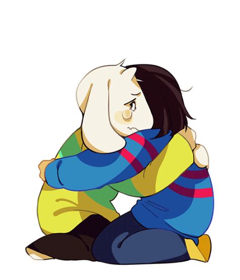 Frisk Hugging Asriel Pixel Art Undertale Amino