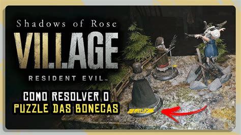 RESIDENT EVIL VILLAGE DLC SHADOWS OF ROSE Como Resolver O PUZZLE