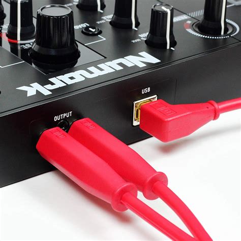 DjTechTools Chroma Cable USB 90 Grade Red