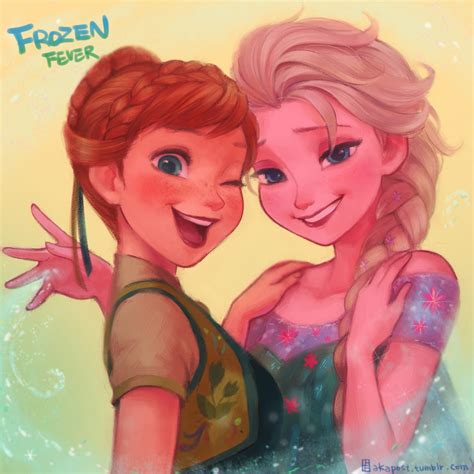 Safebooru 2girls A Ka Anna Frozen Blonde Hair Blue Eyes Braid Elsa