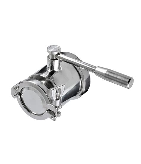 Ball valve with Clamp connections - MINOX Srl